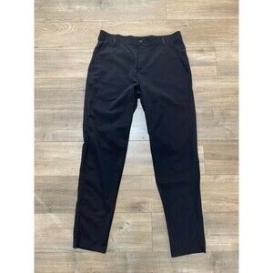UNRL Golf Pants Mens L 35X31 Black Performance Stretch Tech Chino Trousers